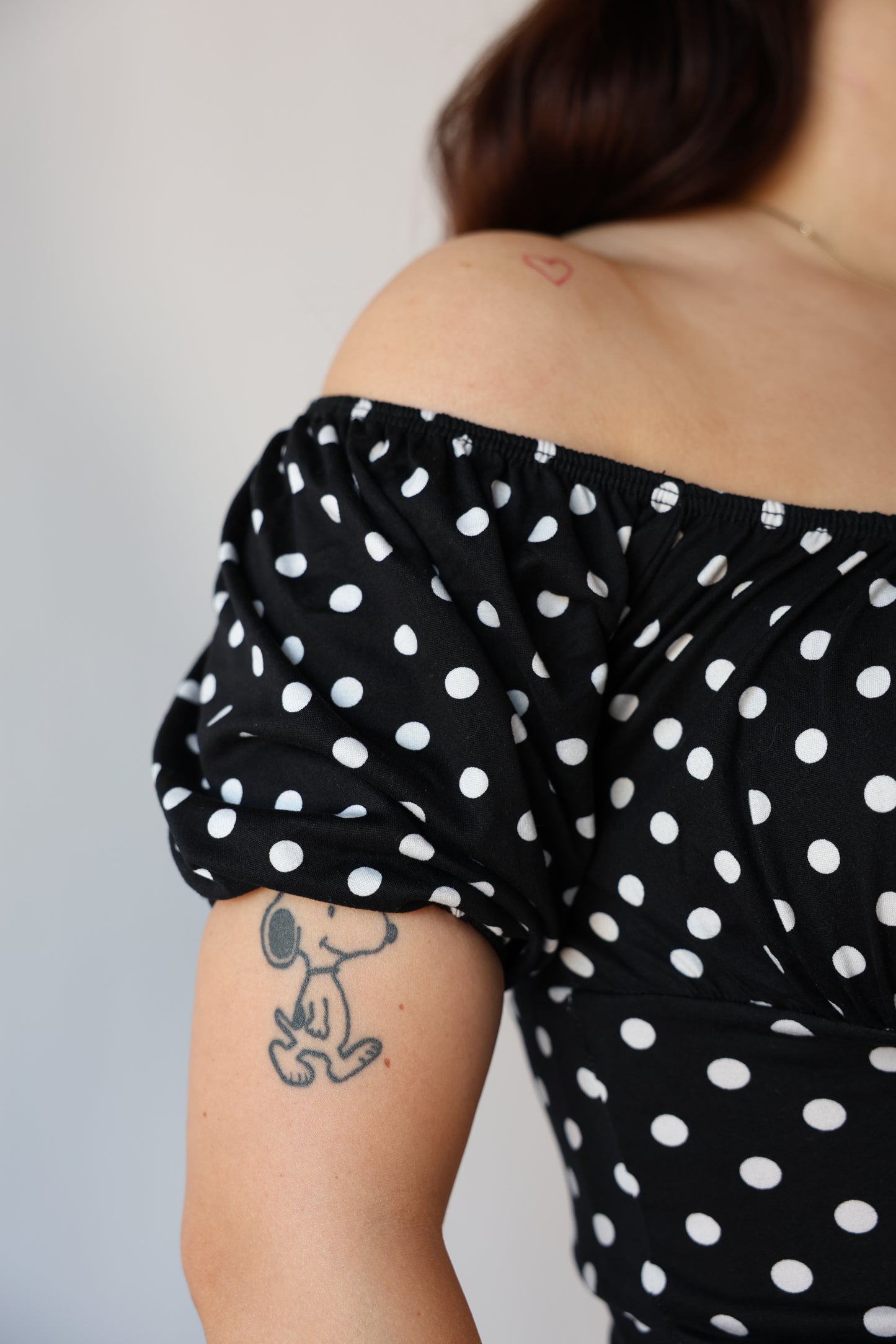 Upcycled Off The Shoulder Top