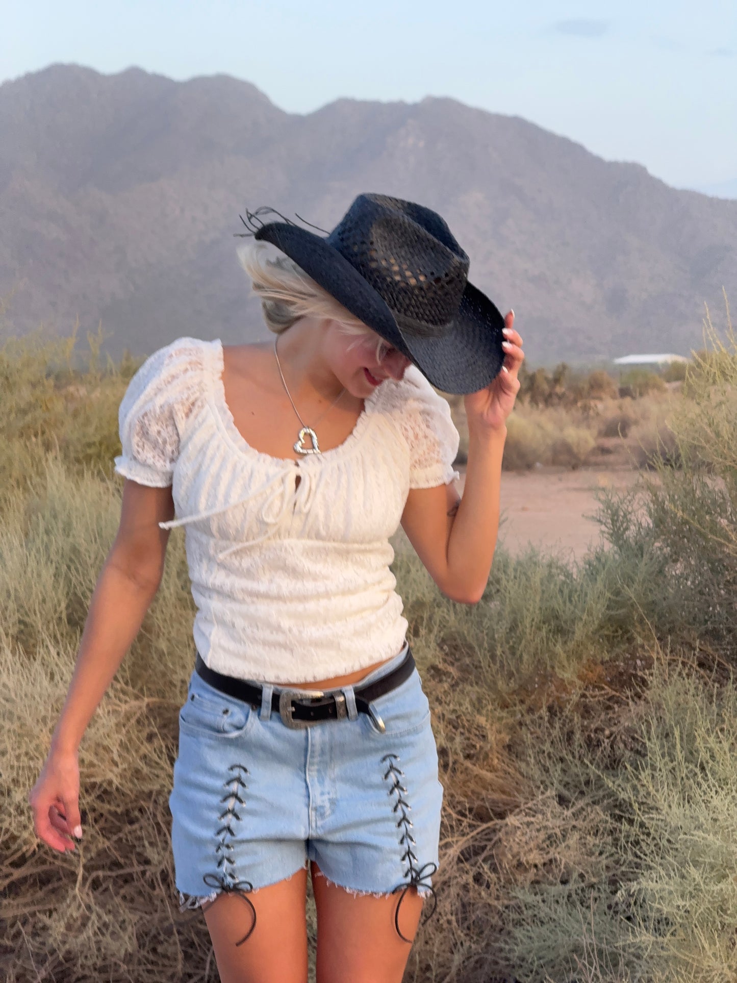 The Lace Babydoll Top