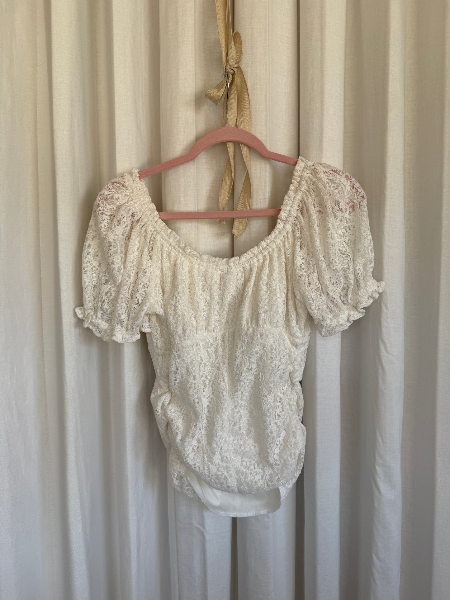 The Lace Babydoll Top