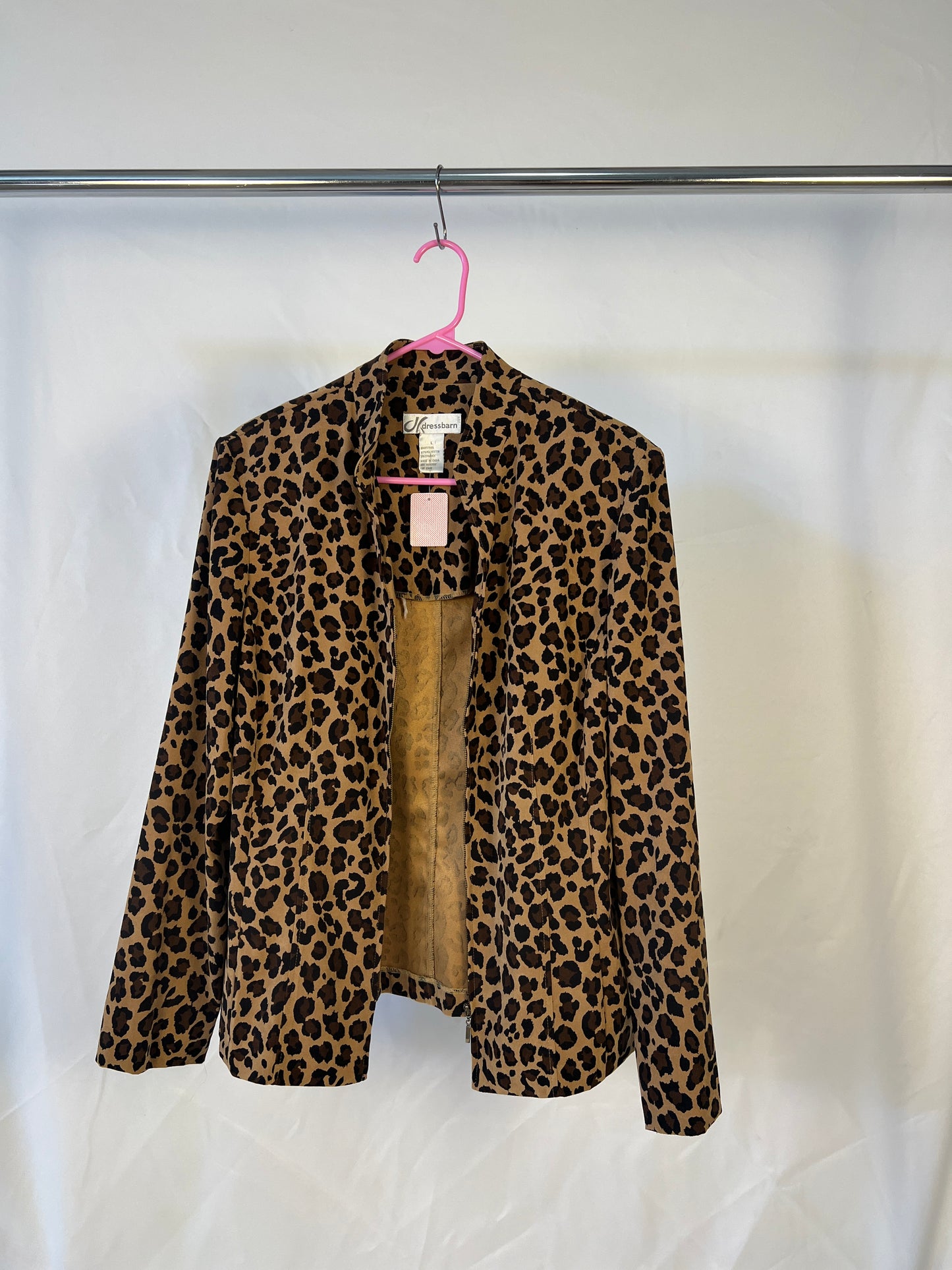 Leopard Print Light Jacket