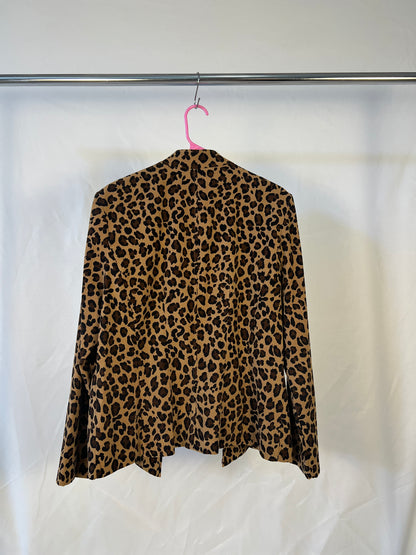 Leopard Print Light Jacket