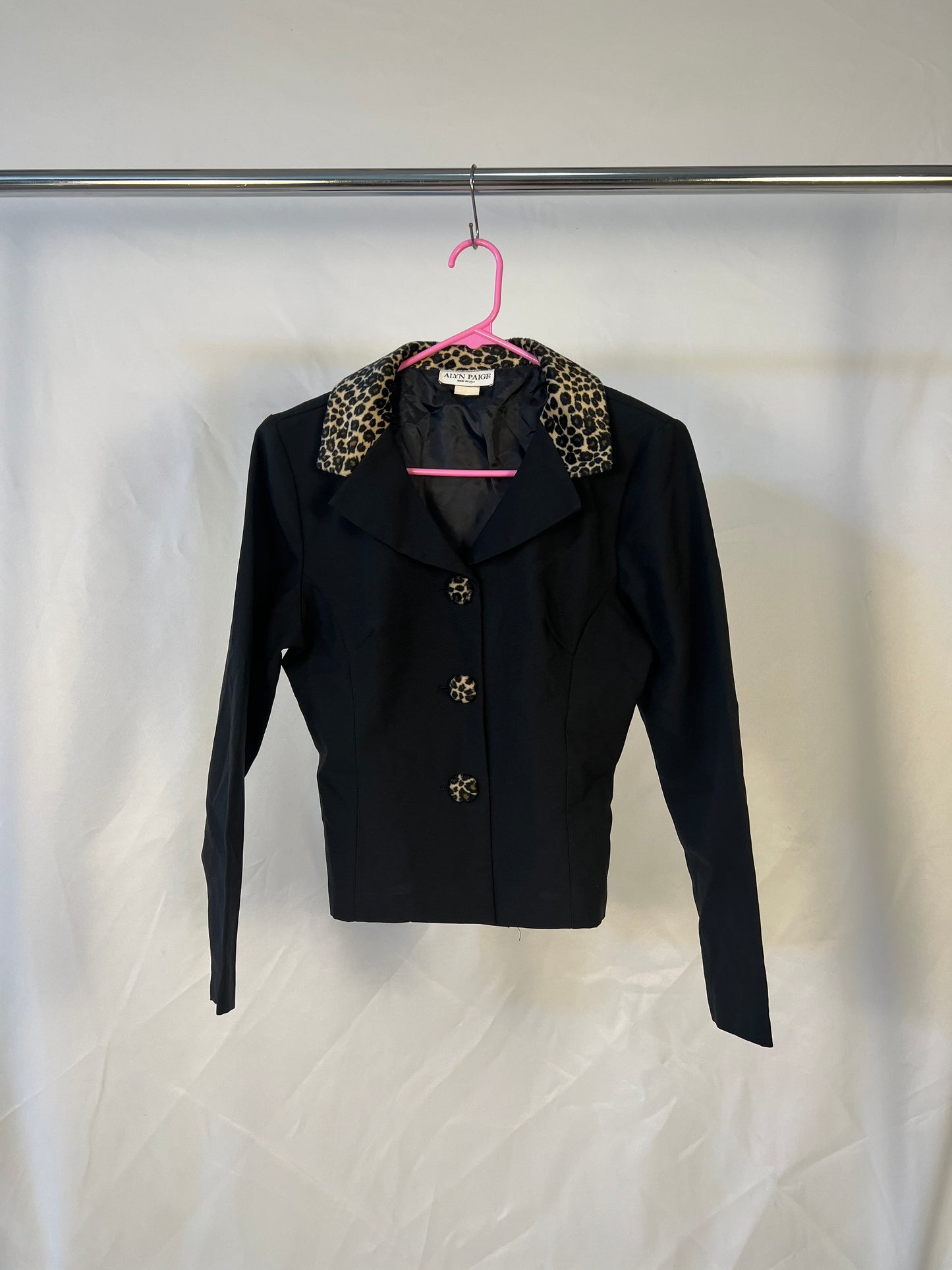 Leopard Lightweight Blazer