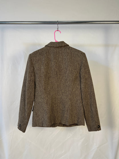 Brown Boxy Blazer