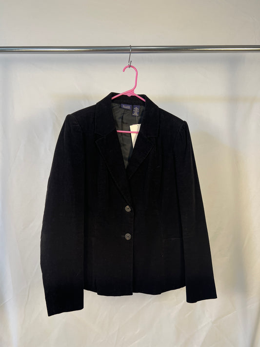 Black Corduroy Blazer