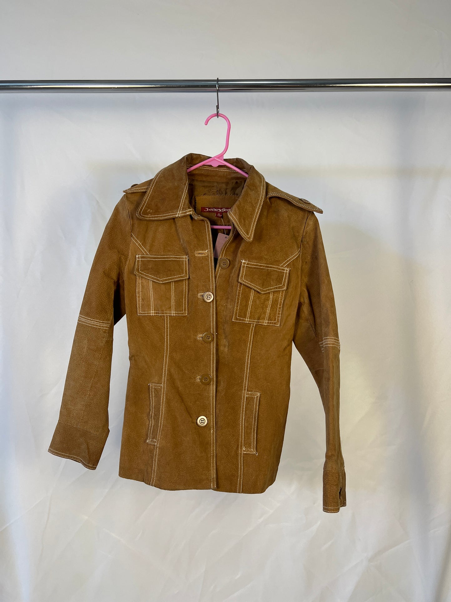 Tan Suede Jacket