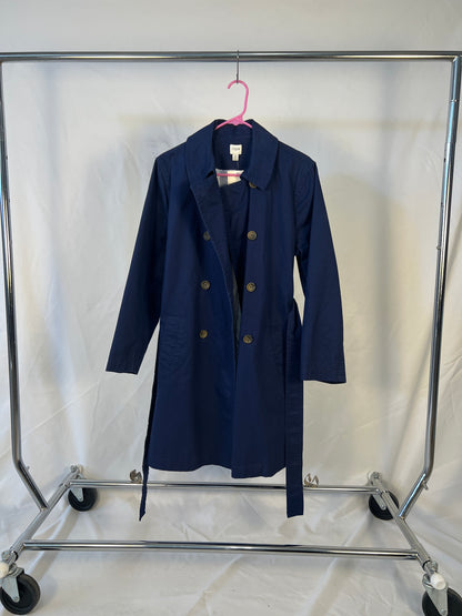 Navy Lightweight Trench Coat