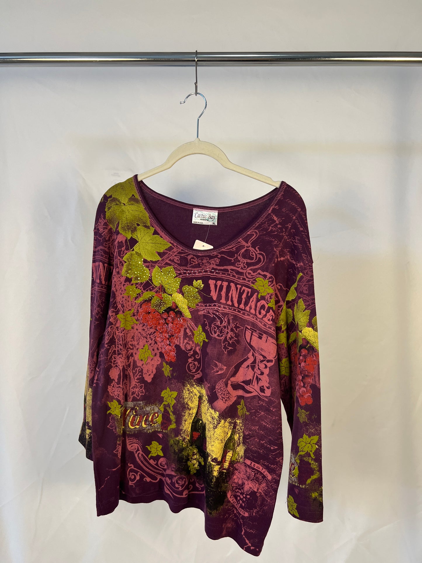 Vintage Wine Longsleeve