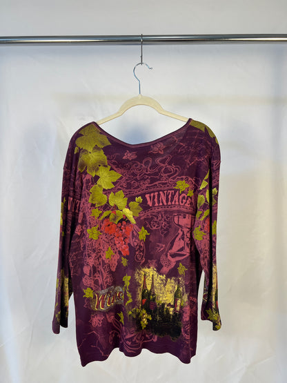 Vintage Wine Longsleeve