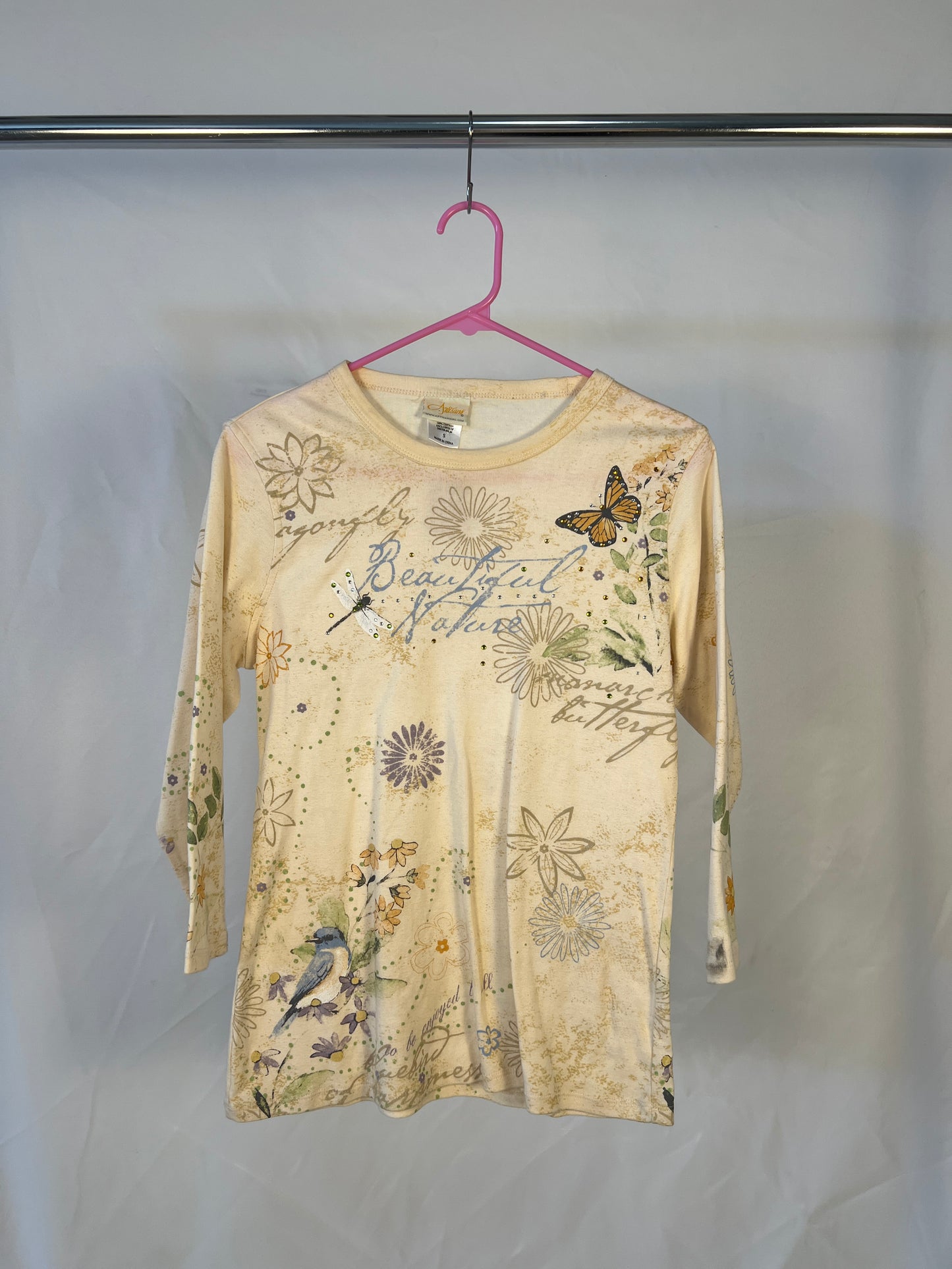 Vintage Butterfly Top