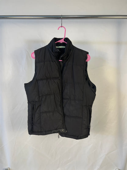 Black Puffer Vest