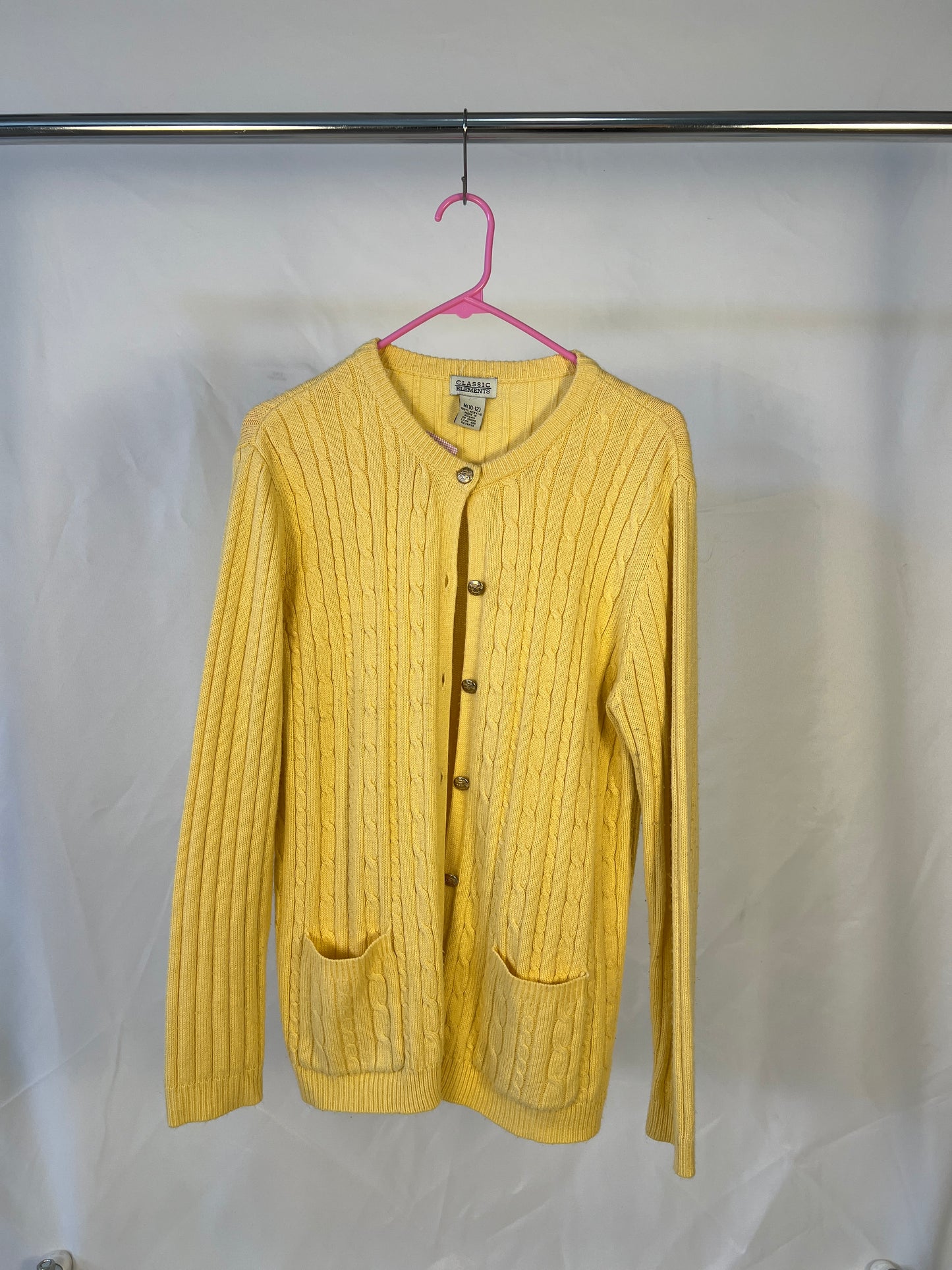 Yellow Cardigan