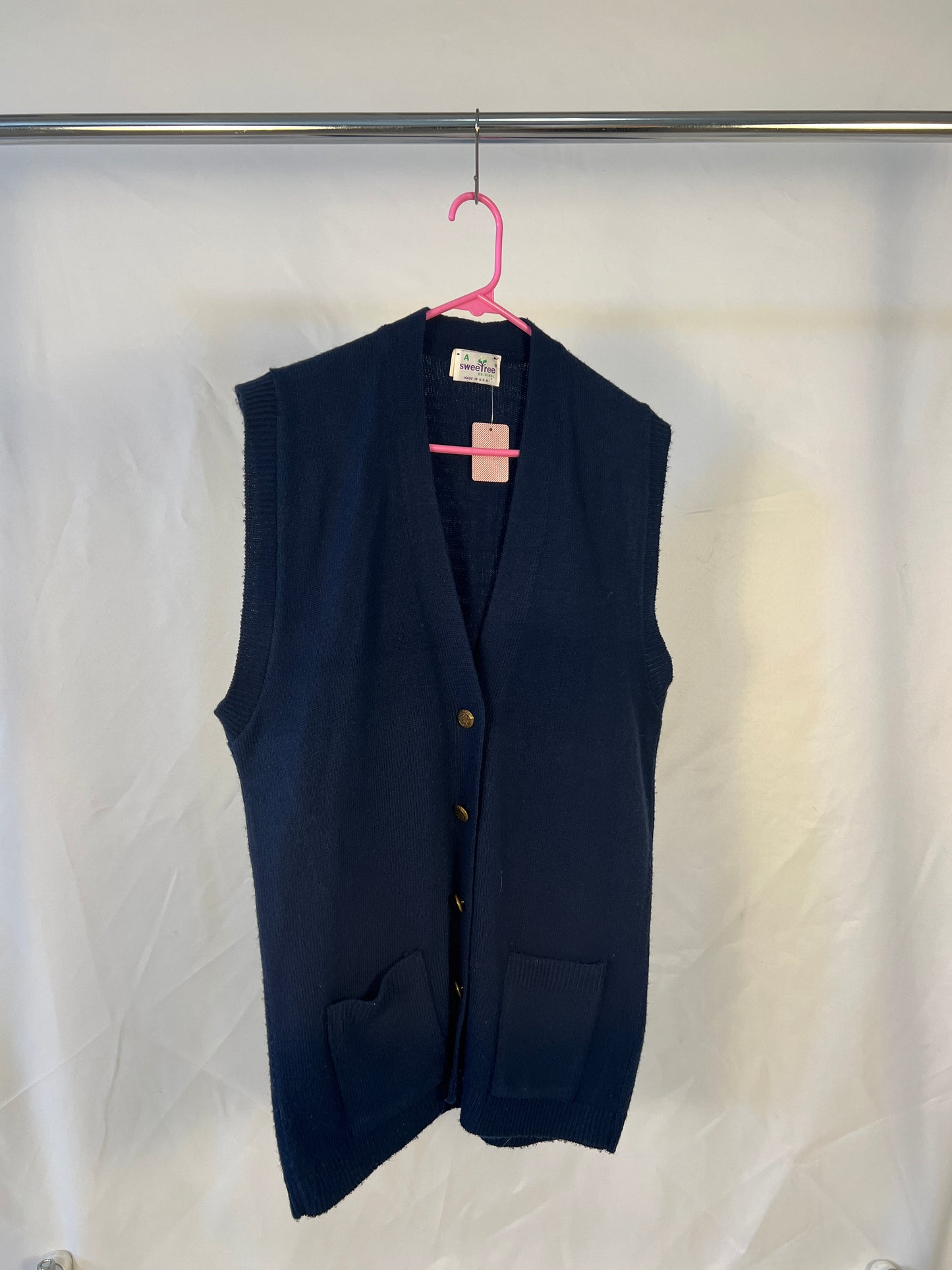 Navy Sweater Vest