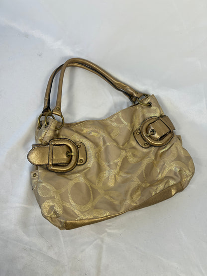 Gold Buckle Handbag