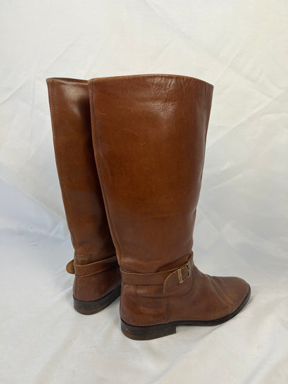 Tan Leather Frye Style Boots