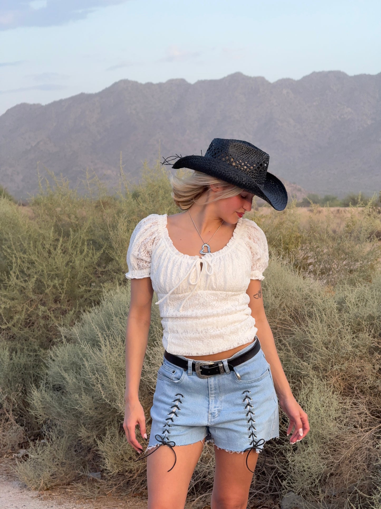 The Lace Babydoll Top