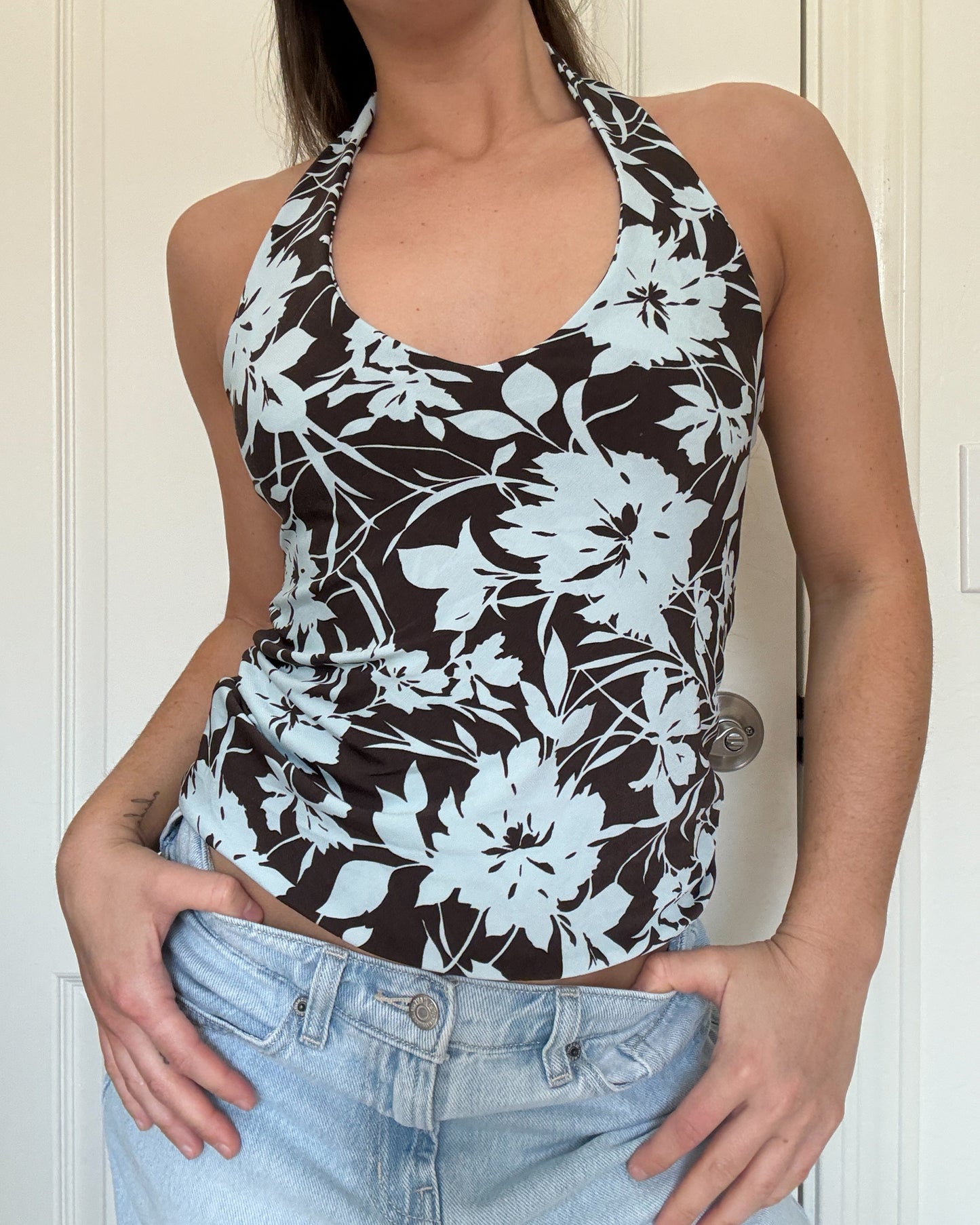Upcycled Halter Tops