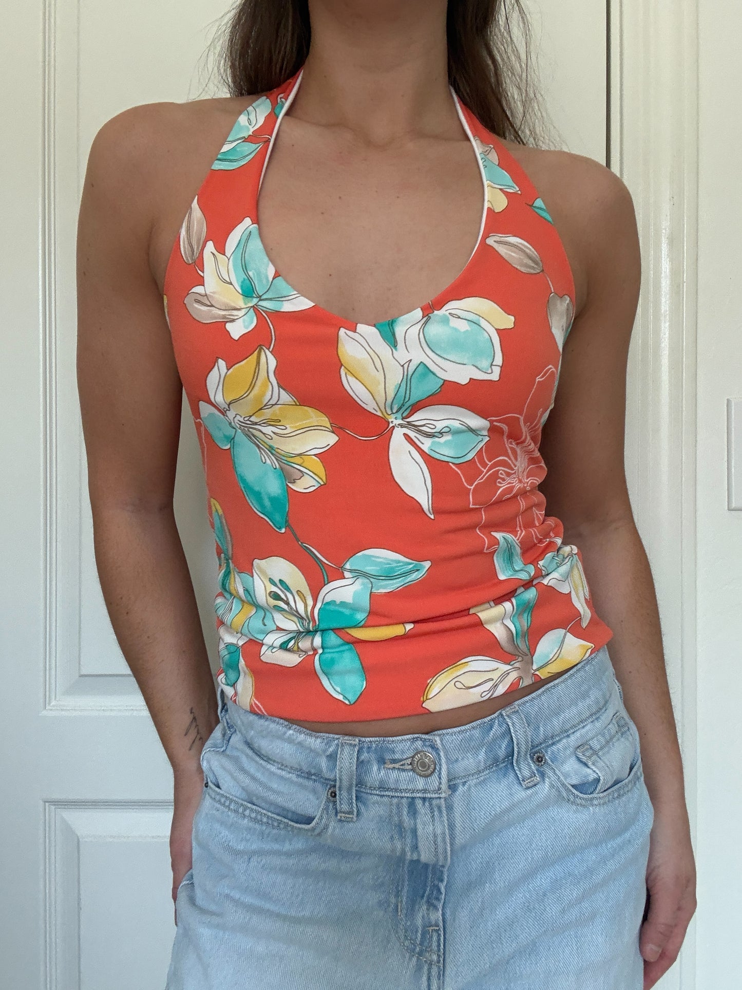 Upcycled Halter Tops