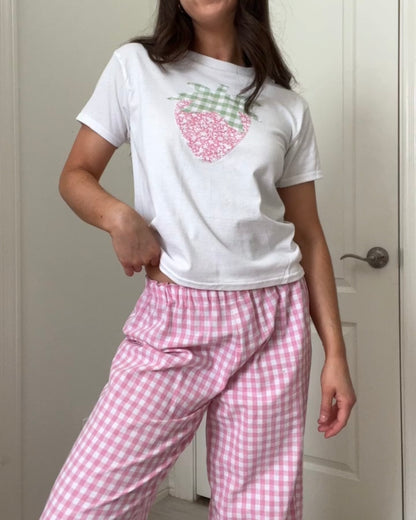 The Strawberry Patchwork Tee