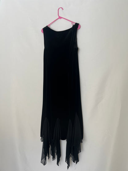 Velvet Asymmetrical Dress