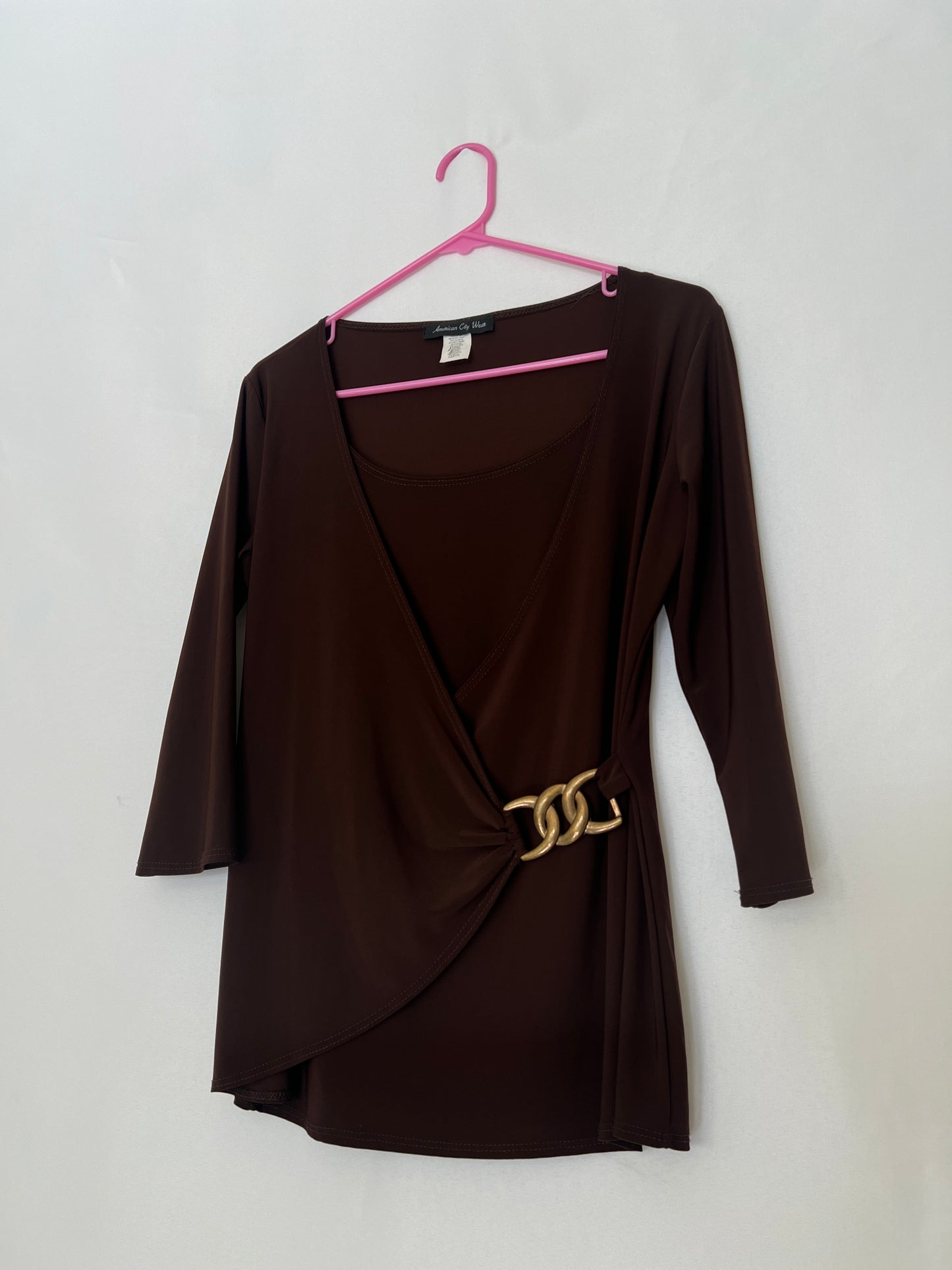 Chic Brown Top