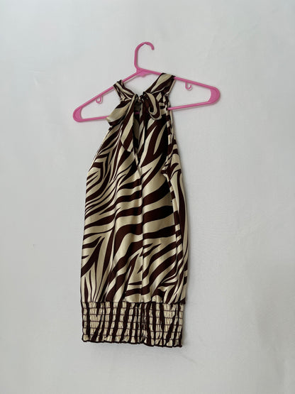 Zebra High Neck Tank