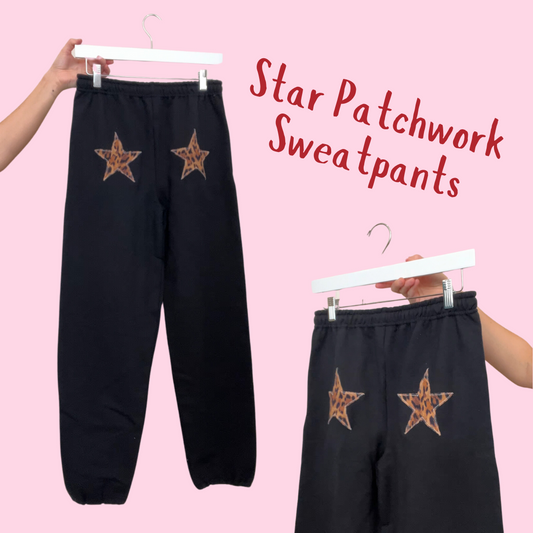 The Star Patchwork Sweatpants